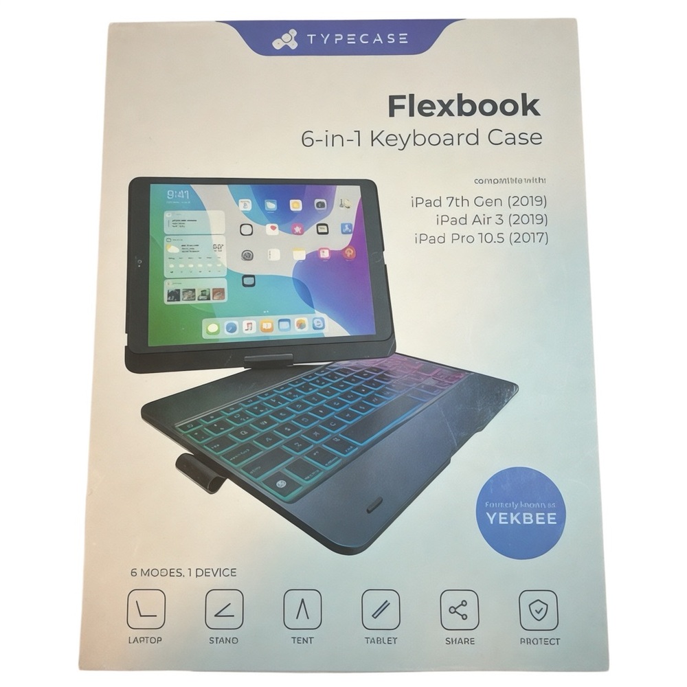TYPECASE Flexbook 6-in1 Keyboard Case